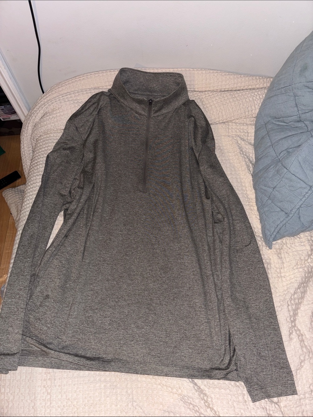 Green Lululemon quarter zip